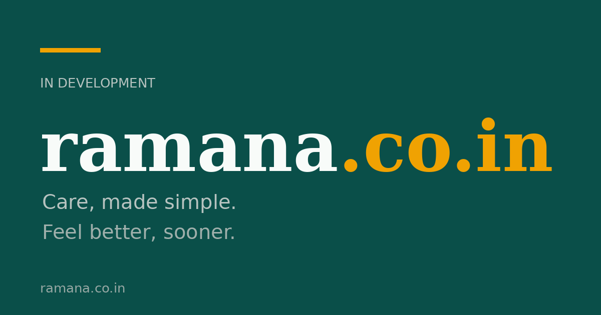 Link preview image for ramana.co.in